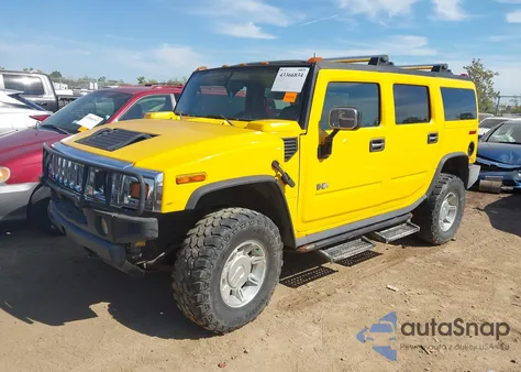 2003 Hummer H2 from USA, damaged, VIN 5GRGN23U93H146296